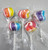 Raspberry Rainbow Ball Pops- 150g
