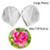 Peony Flower Large Petal  Veiner Silicone Mold