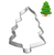 Christmas Tree Cookie Cutter Tin Plate