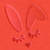 Sleeping Bunny Face & Ears 1pc Embosser