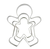 Gingerbread Man Cutters Set 3 pc