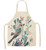 Bird Branch Pattern Apron 