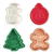 Plunger Cutter - CHRISTMAS SET 2 4PC