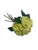 Cabbage Rose Bouquet-Lime Green