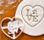 LOVE With Paw Print - Heart Embosser Cutter