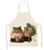  Cat and Birdhouse Apron