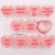 Sweet Hearts Valentines Embossers and Cutter 10pc