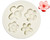 Silicone Mold - Cute Flowers 4pc