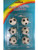  3D Soccer Ball Candles 6pc