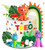 Cake Toppers - Dinosaur Party 3pc
