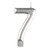 Silver Number Candle | #7