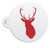 Cake Stencil | Stag/Deer Head 3