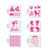 Stencil | Barbie Assorted 6pc Set 