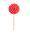 Large Lollipop | Red Swirl 1pc