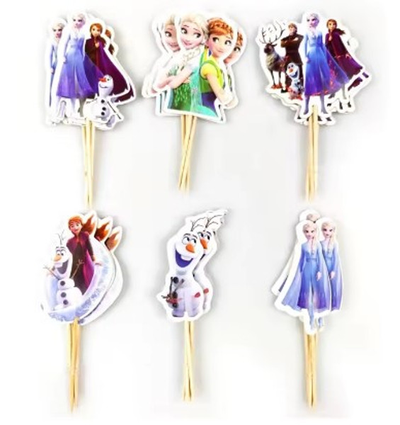 Frozen 12pc Cupcake Toppers