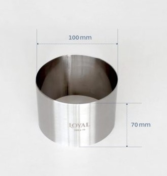 Food/Stacker Rings S/S-100mm
