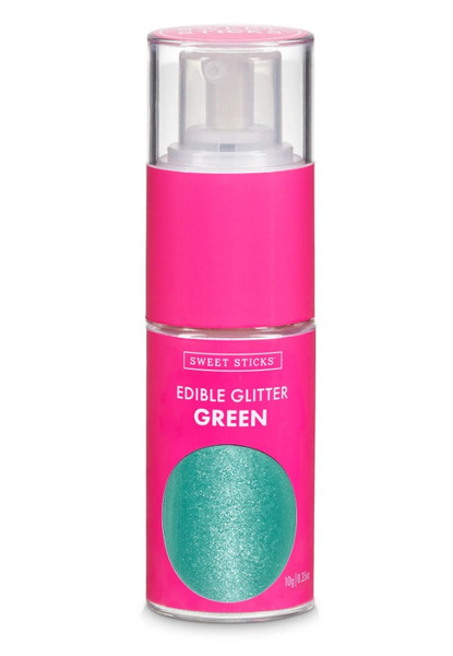 Sweet Sticks Glitter Pump - Green