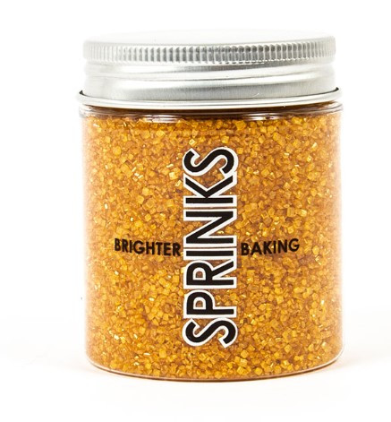 GOLD Sanding Sugar (70g) - by Sprinks