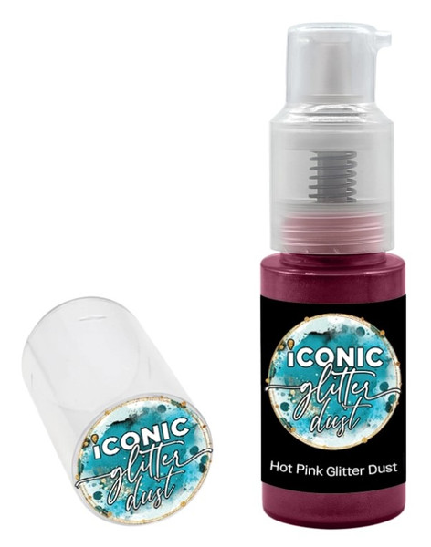 Hot Pink Puff Iconic Glitter Dust