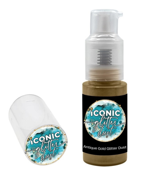 Antique Gold Puff Iconic Glitter