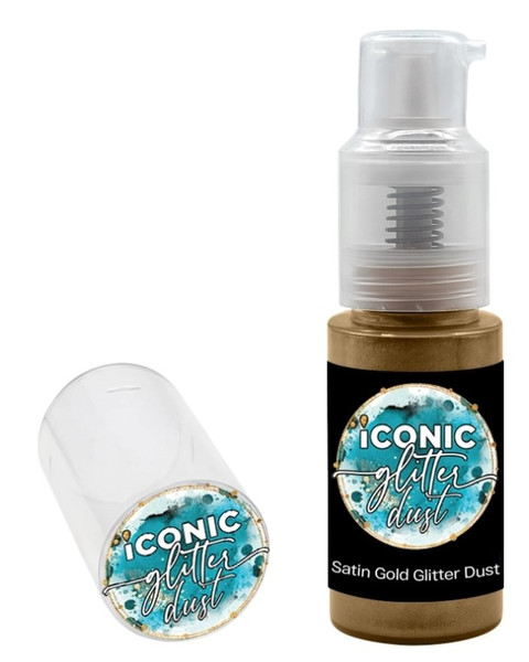 Satin Gold Puff Iconic Glitter Dust