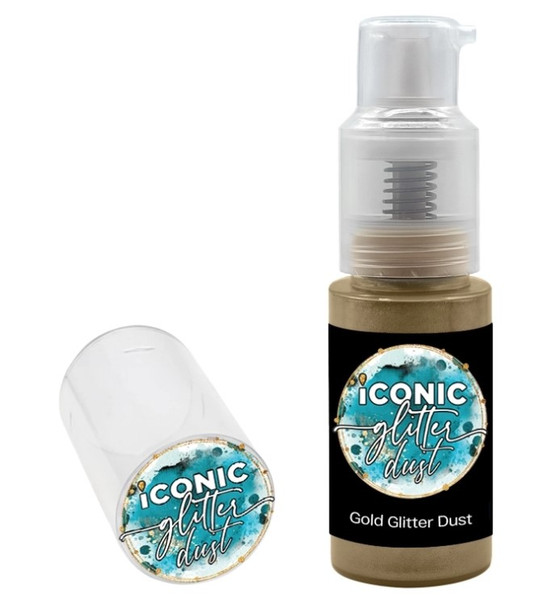 Gold Puff Iconic Glitter