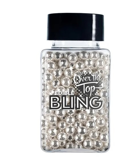 OTT BLING SILVER PEARLS 70G - 4MM