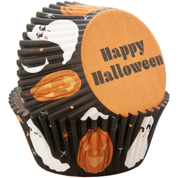 Happy halloween baking cup