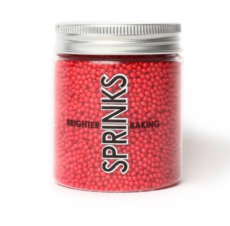 Sprinks Red nonpareils- 2mm