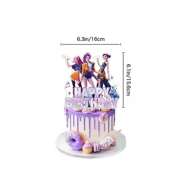 K-Pop Demon Hunters 'Happy Birthday' Topper