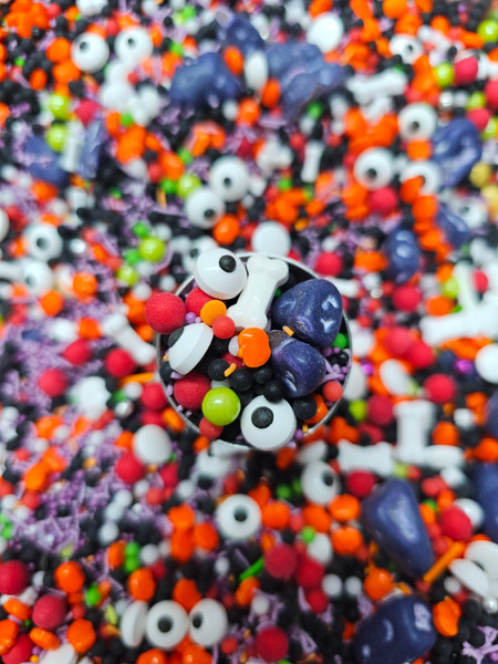 Sprinkle Mix- Halloween Sprinkles 100g