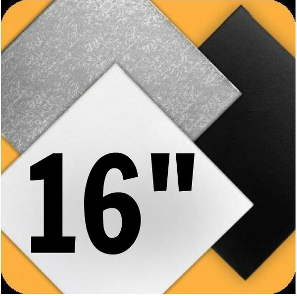 16" Square Cake Board