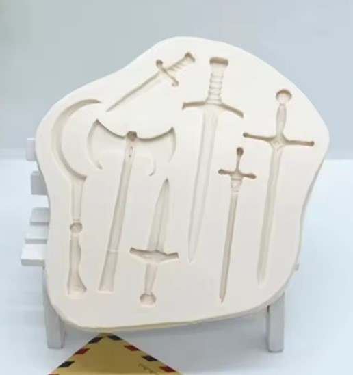 Vintage Swords & Daggers Silicone Mold