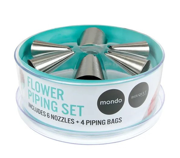 Mondo Flower Piping Set 10pc