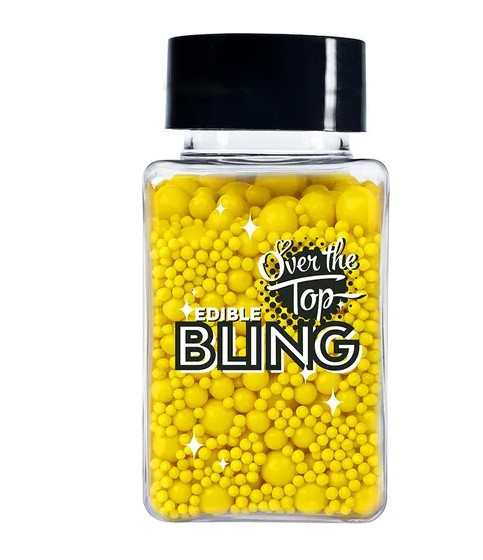 OTT Bling Sprinkles- Bright Yellow  Medley 65g