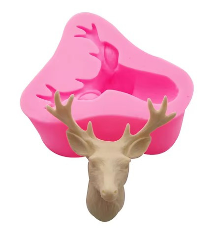 Deer's Head 3D Silicone Mold