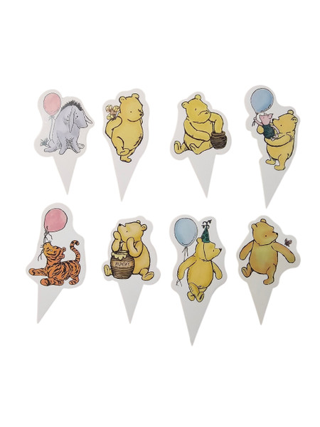 Winnie The Pooh Cupcake Toppers- 8 pk