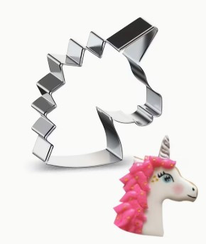 Unicorn Head- Stainless Steel Cookie Cutter
