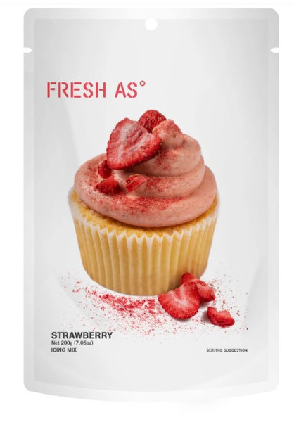Strawberry Icing Mix 200g