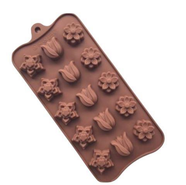 Assorted Flower Chocolate mold