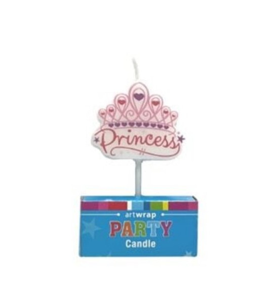 Princess Crown/Tiara Party Candle