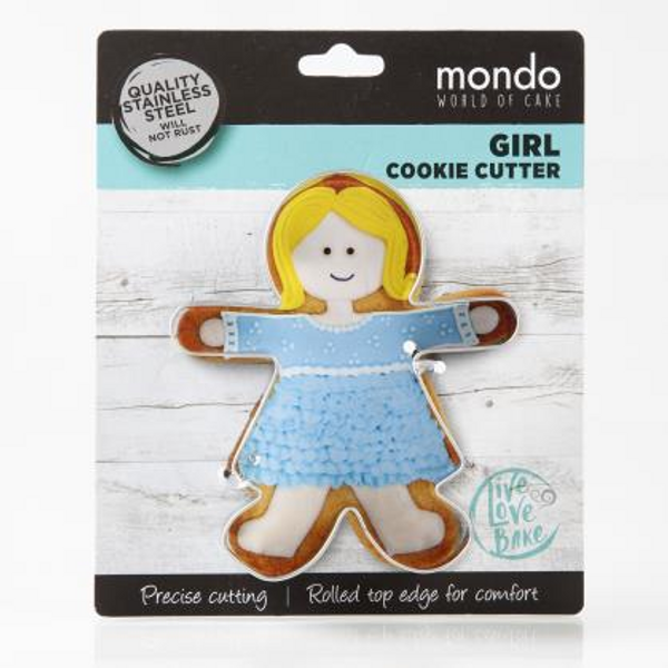 Mondo Girl Cookie Cutter