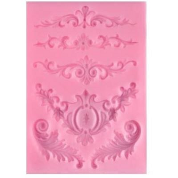 Flower Swag Silicone Mould 6pc 