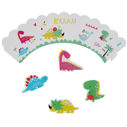 Happy Dinos Cupcake Wraps 12pc