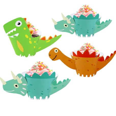 Jurassic World Dinos Cupcake Wraps 12pc