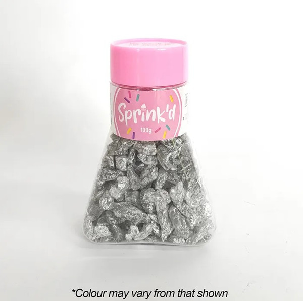 SPRINK'D Geode Rocks - Silver