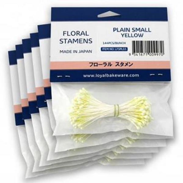 LOYAL Floral Stamens - PLAIN SMALL YELLOW