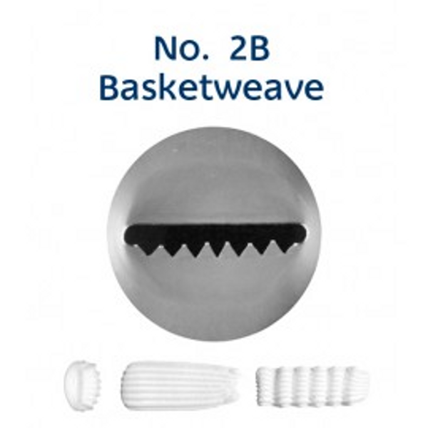 Piping Tip Specialty - No.2B Basketweave