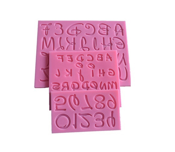 Silicone Mould Letters & Numbers Set - DISNEY