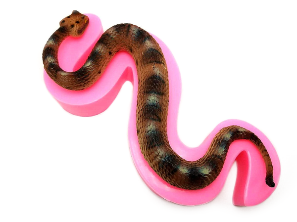 Silicone Mold - Rattle Snake